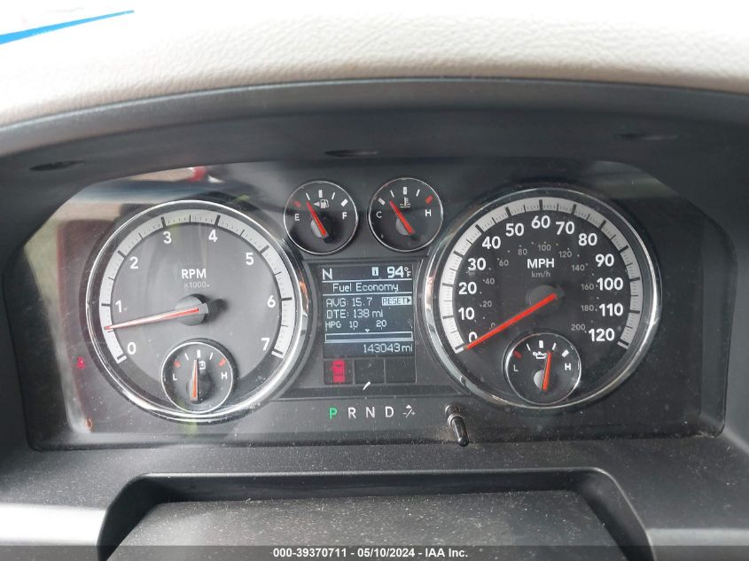 2011 Ram Ram 1500 Slt VIN: 1D7RV1CT5BS516937 Lot: 39370711