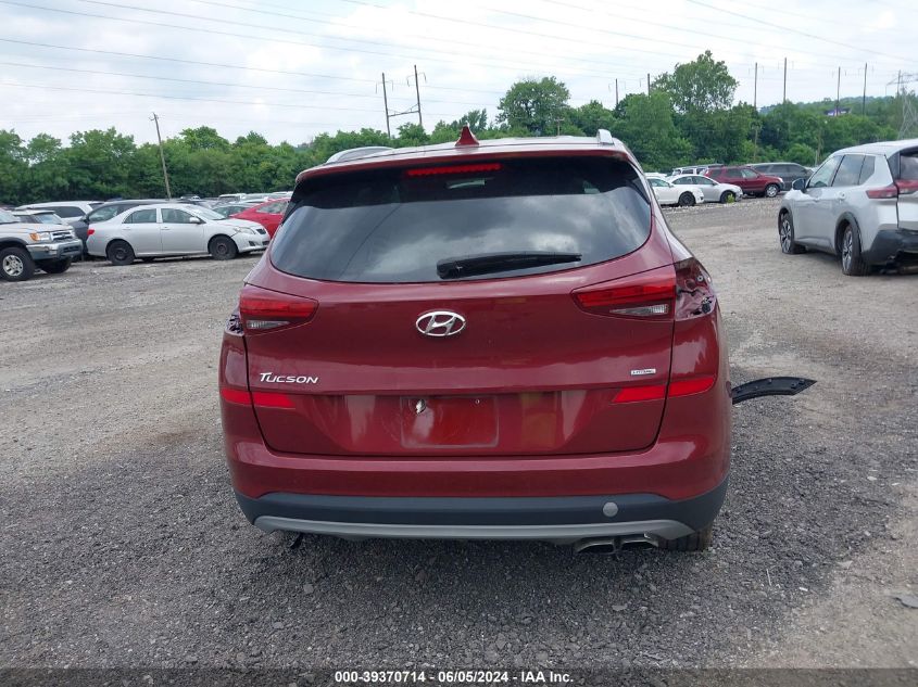 2019 Hyundai Tucson Sport VIN: KM8J3CAL2KU893124 Lot: 39370714