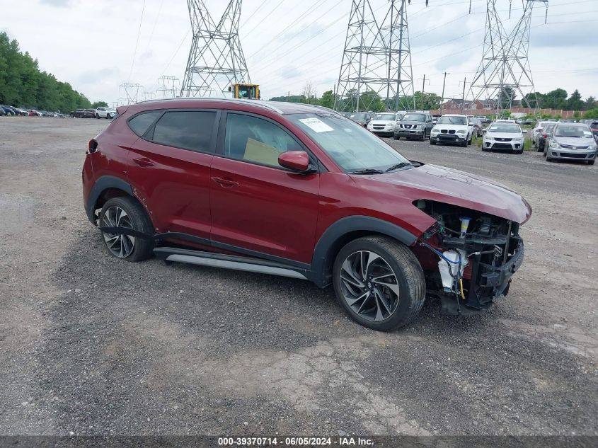 2019 Hyundai Tucson Sport VIN: KM8J3CAL2KU893124 Lot: 39370714