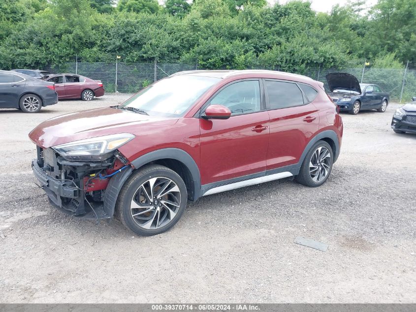 2019 Hyundai Tucson Sport VIN: KM8J3CAL2KU893124 Lot: 39370714