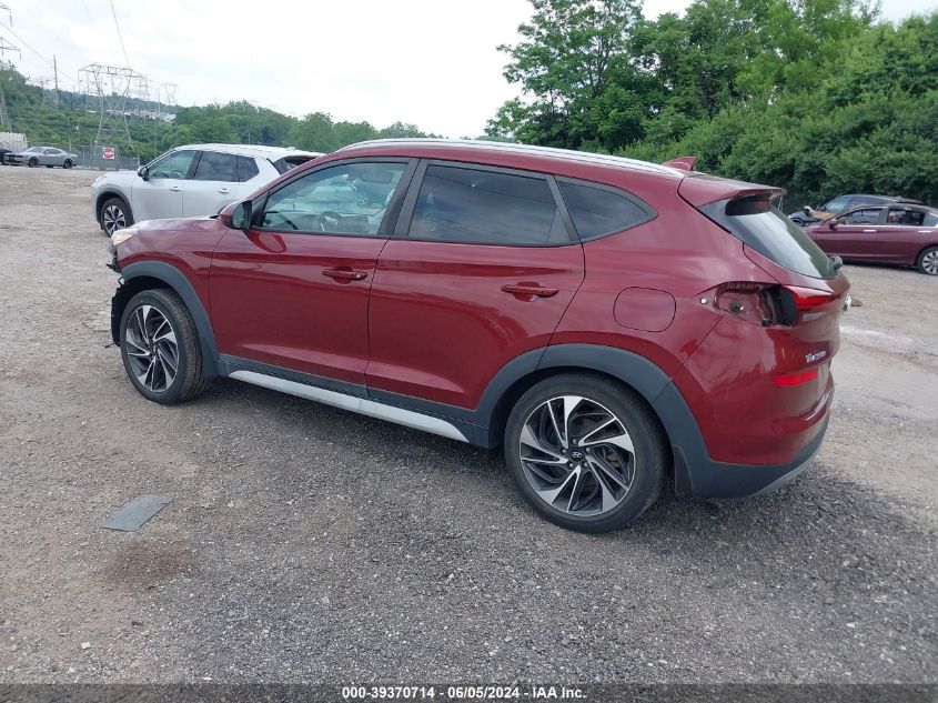 2019 Hyundai Tucson Sport VIN: KM8J3CAL2KU893124 Lot: 39370714