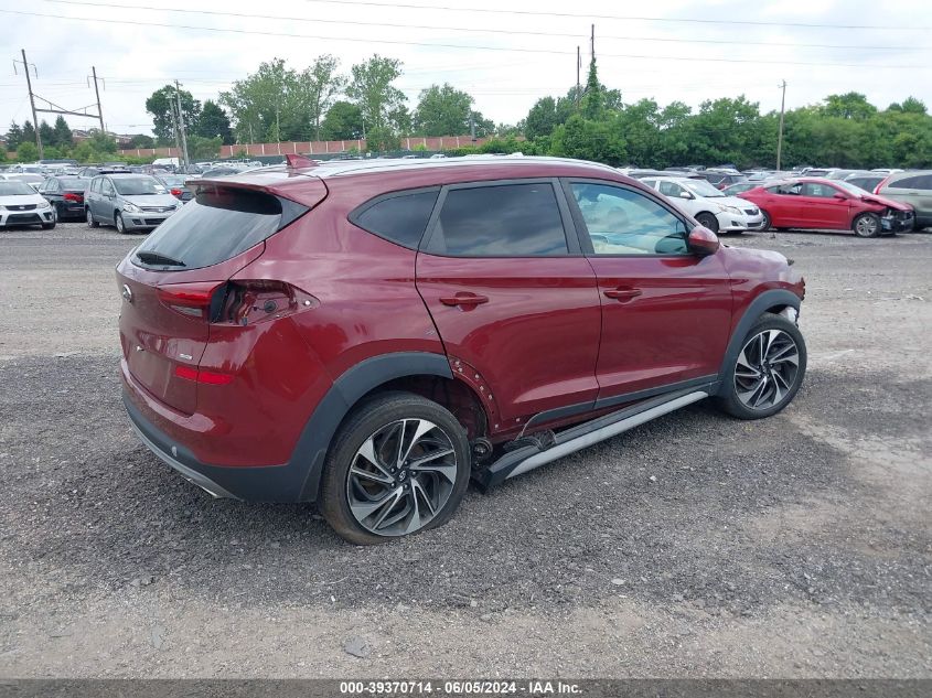 2019 Hyundai Tucson Sport VIN: KM8J3CAL2KU893124 Lot: 39370714