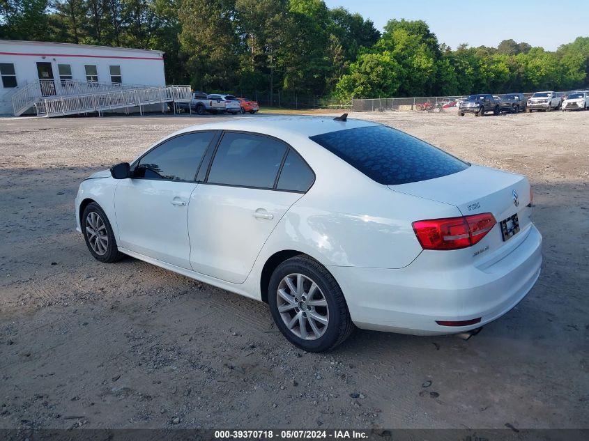 2015 VOLKSWAGEN JETTA SE - 3VWD17AJ5FM237682