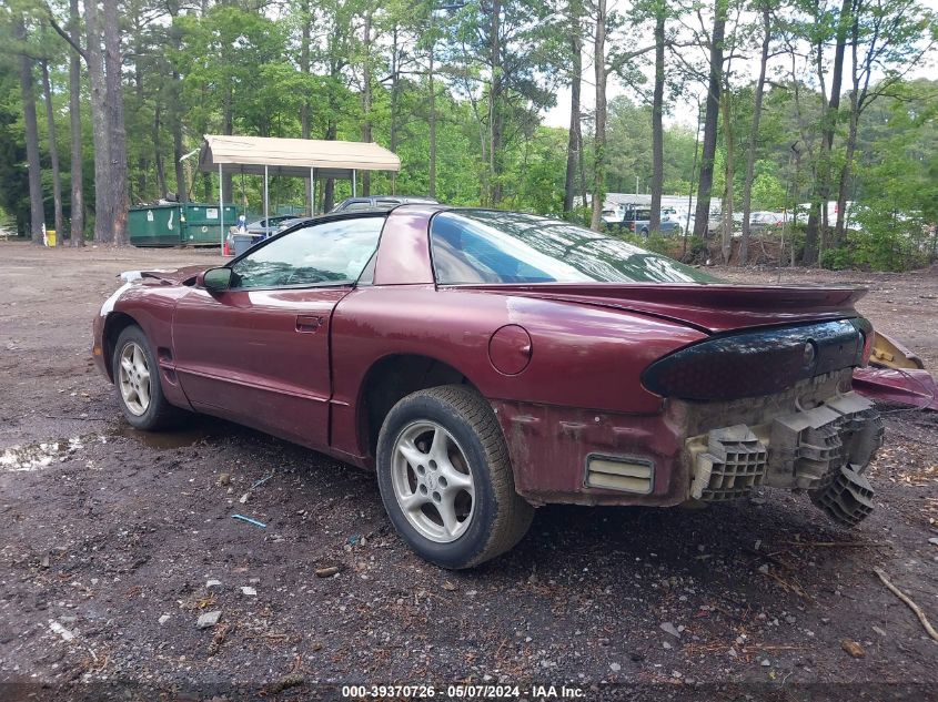 2000 Pontiac Firebird VIN: 2G2FS22K3Y2153419 Lot: 39370726