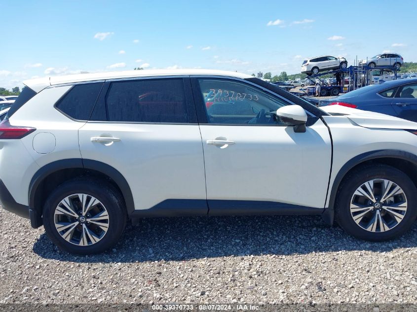 2021 Nissan Rogue Sv Intelligent Awd VIN: JN8AT3BB6MW205776 Lot: 39370733