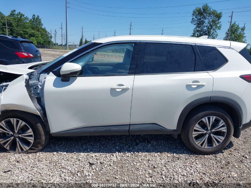 2021 Nissan Rogue Sv Intelligent Awd VIN: JN8AT3BB6MW205776 Lot: 39370733