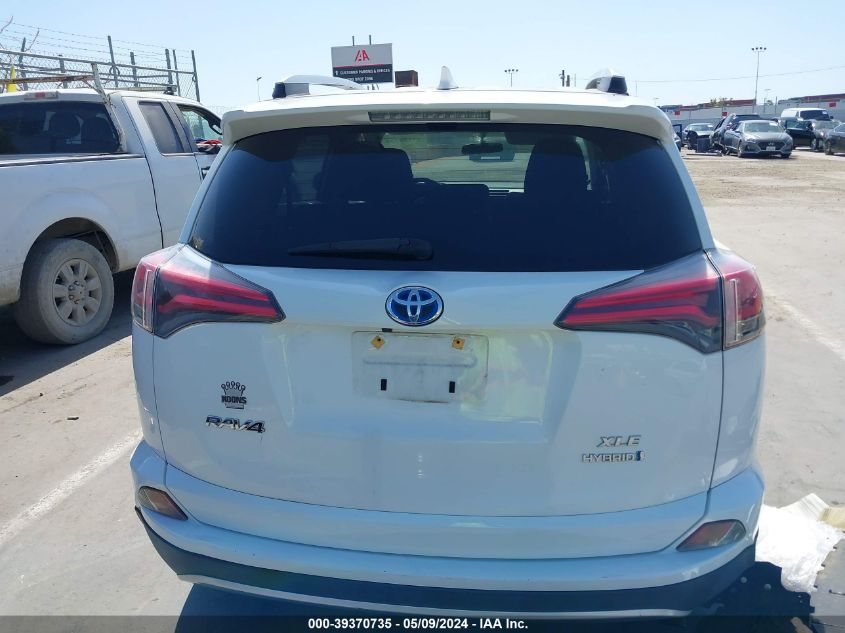 2016 Toyota Rav4 Hybrid Xle VIN: JTMRJREV7GD054900 Lot: 39370735