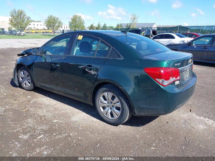 2014 Chevrolet Cruze Ls Auto VIN: 1G1PA5SG6E7175041 Lot: 39370738