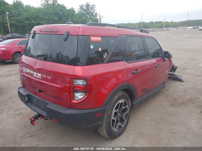 2021 Ford Bronco Sport Big Bend VIN: 3FMCR9B61MRA34569 Lot: 39370739