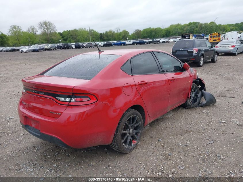 1C3CDFBB5GD592490 2016 Dodge Dart Sxt