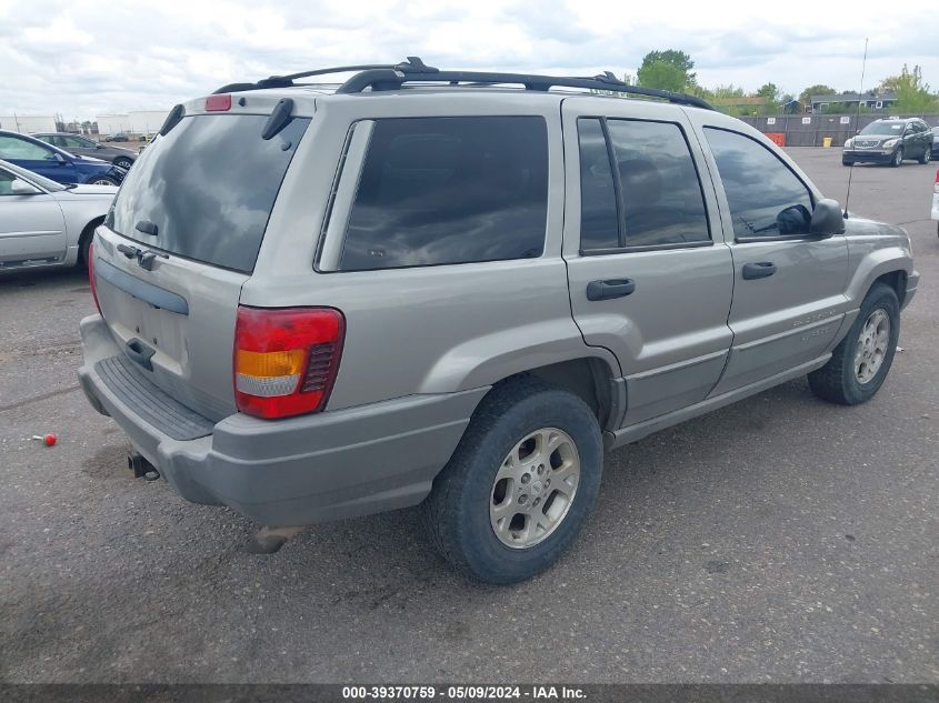 2000 Jeep Grand Cherokee Laredo VIN: 1J4GW48NXYC223381 Lot: 39370759