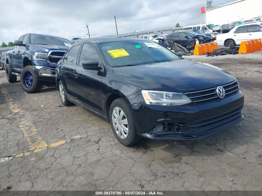 2016 Volkswagen Jetta 1.4T S VIN: 3VW267AJ9GM284398 Lot: 39370790