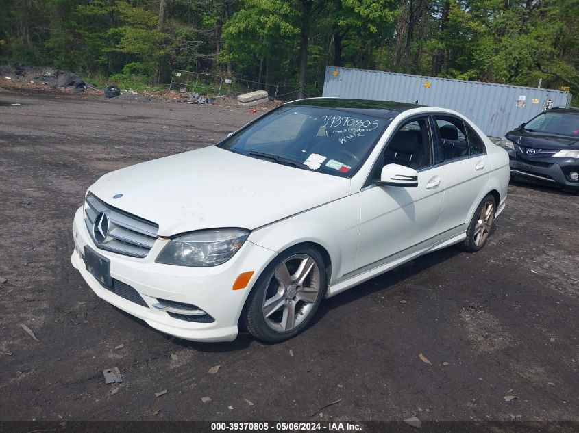 2011 Mercedes-Benz C 300 Luxury 4Matic/Sport 4Matic VIN: WDDGF8BB9BR178343 Lot: 39370805