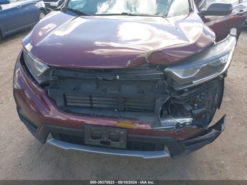 2019 Honda Cr-V Lx VIN: 2HKRW6H3XKH214829 Lot: 39370823