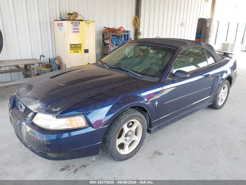 2003 Ford Mustang VIN: 1FAFP44493F350275 Lot: 39370825