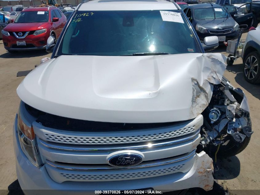 2013 Ford Explorer Limited VIN: 1FM5K8F81DGB08289 Lot: 39370826