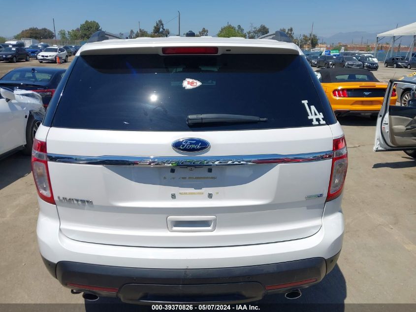 2013 Ford Explorer Limited VIN: 1FM5K8F81DGB08289 Lot: 39370826