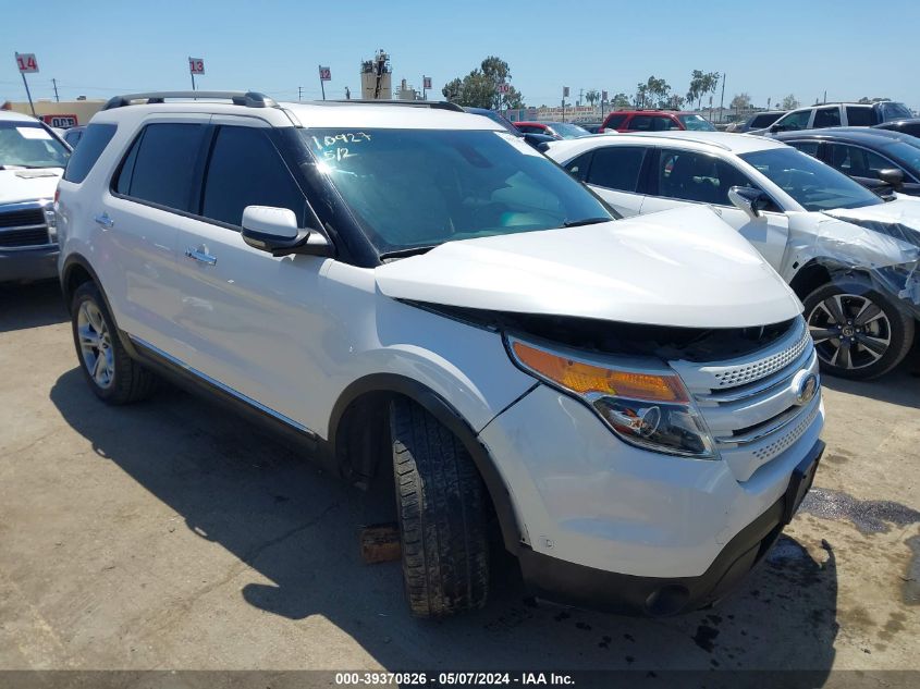 2013 Ford Explorer Limited VIN: 1FM5K8F81DGB08289 Lot: 39370826