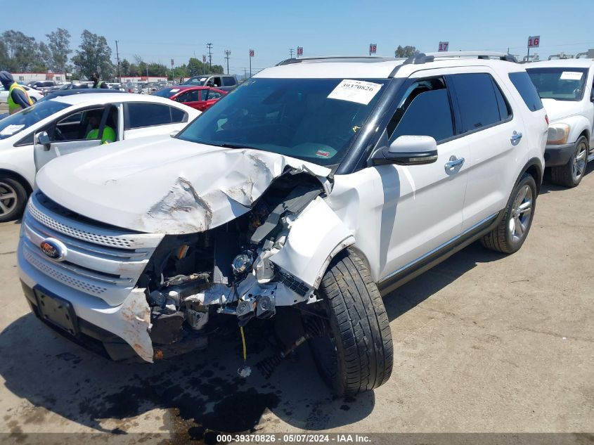 2013 Ford Explorer Limited VIN: 1FM5K8F81DGB08289 Lot: 39370826