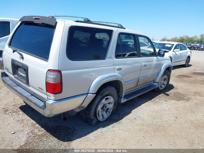 1997 Toyota 4Runner Sr5 V6 Limited VIN: JT3GN87R2V0026663 Lot: 39370829