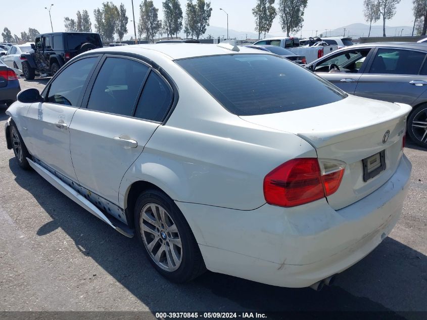 2006 BMW 325I VIN: WBAVB13506KX65832 Lot: 39370845