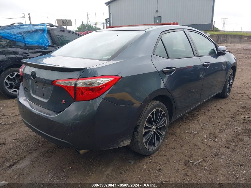 2015 Toyota Corolla S Plus VIN: 2T1BURHE4FC467034 Lot: 39370847