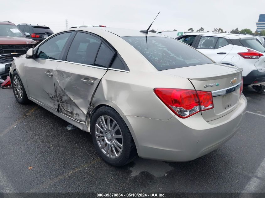 2012 Chevrolet Cruze Eco VIN: 1G1PJ5SC5C7322430 Lot: 39370854