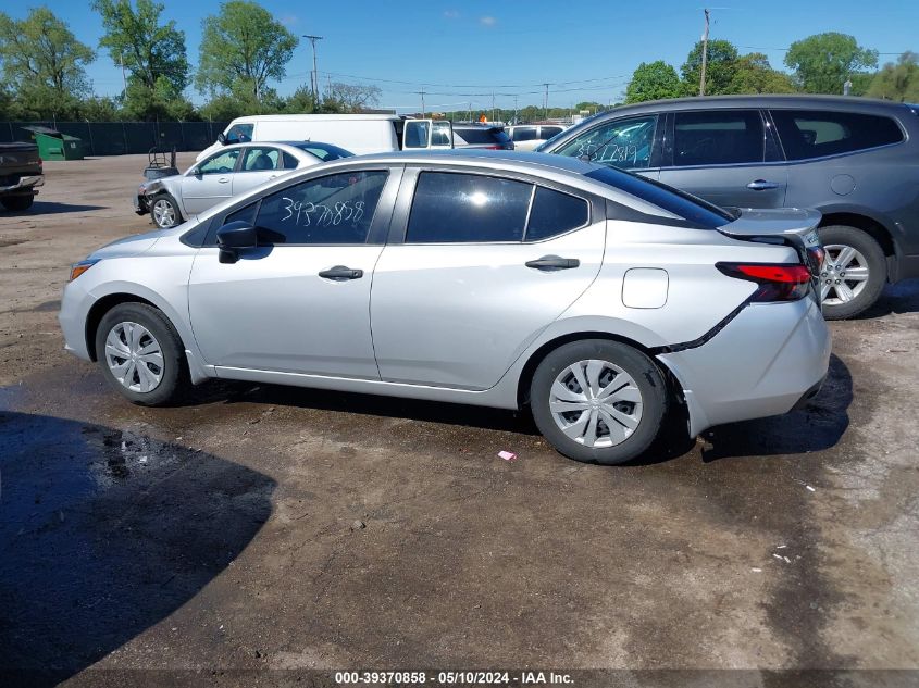 2022 Nissan Versa 1.6 S Xtronic Cvt VIN: 3N1CN8DV6NL855799 Lot: 39370858