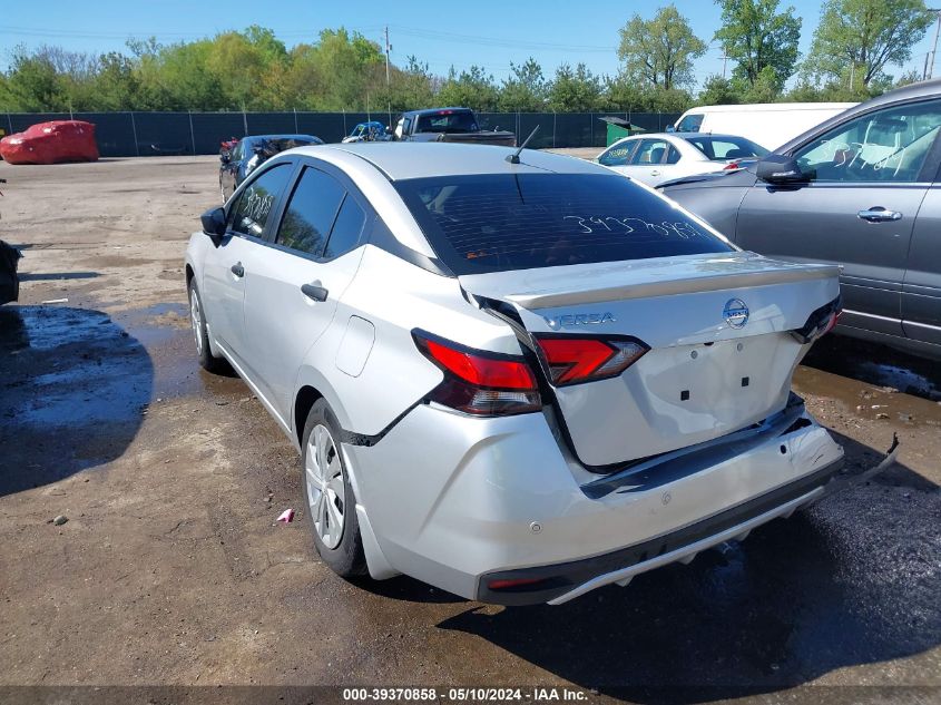 2022 Nissan Versa 1.6 S Xtronic Cvt VIN: 3N1CN8DV6NL855799 Lot: 39370858