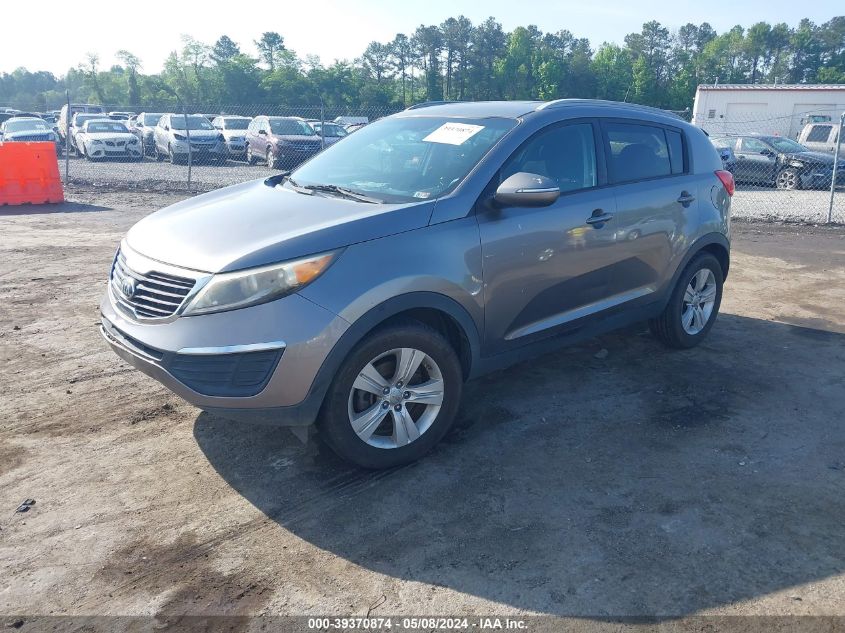 2013 Kia Sportage Lx VIN: KNDPB3A22D7386413 Lot: 39370874