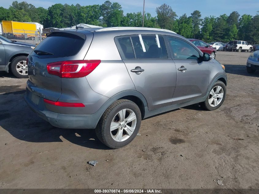 2013 Kia Sportage Lx VIN: KNDPB3A22D7386413 Lot: 39370874