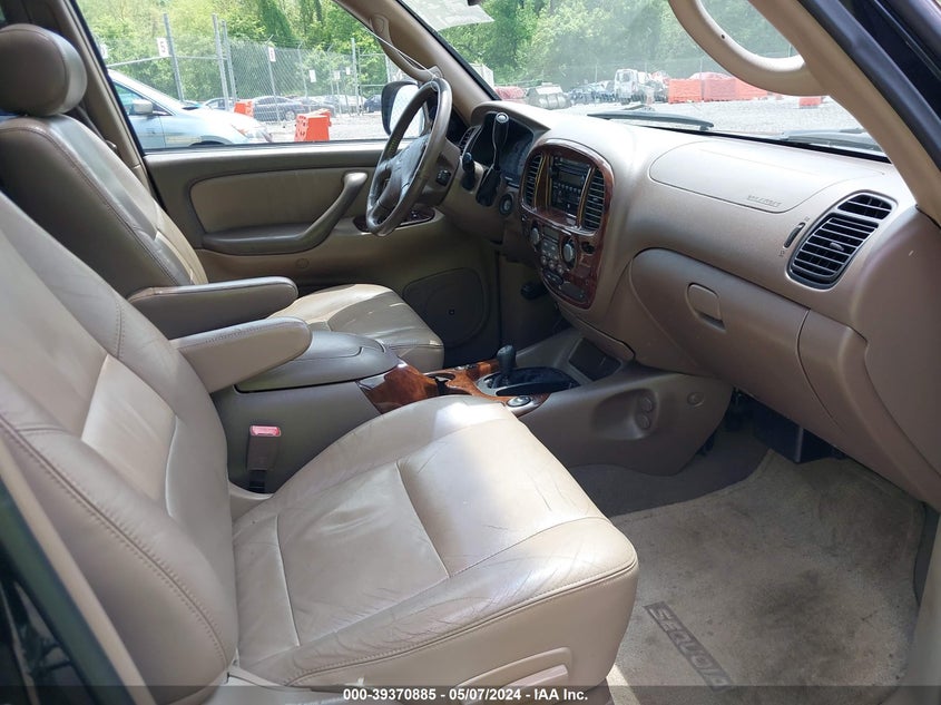 2002 Toyota Sequoia Limited V8 VIN: 5TDBT48A42S122753 Lot: 39370885