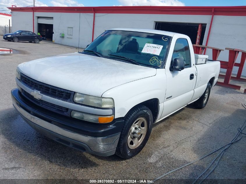 2002 Chevrolet Silverado 1500 VIN: 1GCEC14VX2Z142492 Lot: 39370892