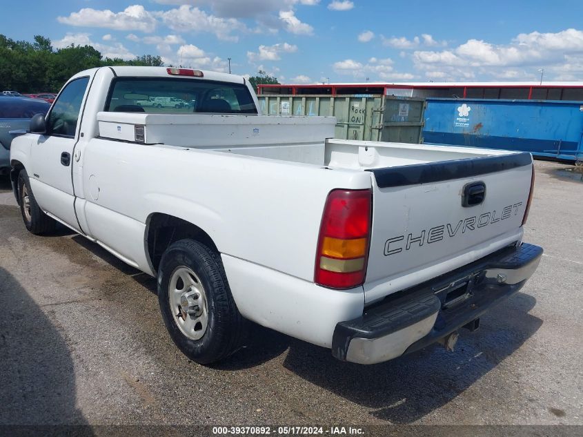 2002 Chevrolet Silverado 1500 VIN: 1GCEC14VX2Z142492 Lot: 39370892