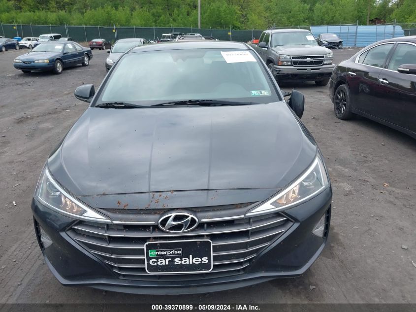 2020 Hyundai Elantra Sel VIN: 5NPD84LFXLH573772 Lot: 39370899