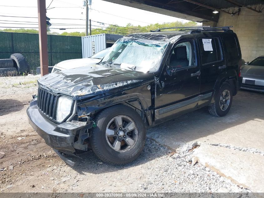 2008 Jeep Liberty Sport VIN: 1J8GN28K48W286227 Lot: 39370905