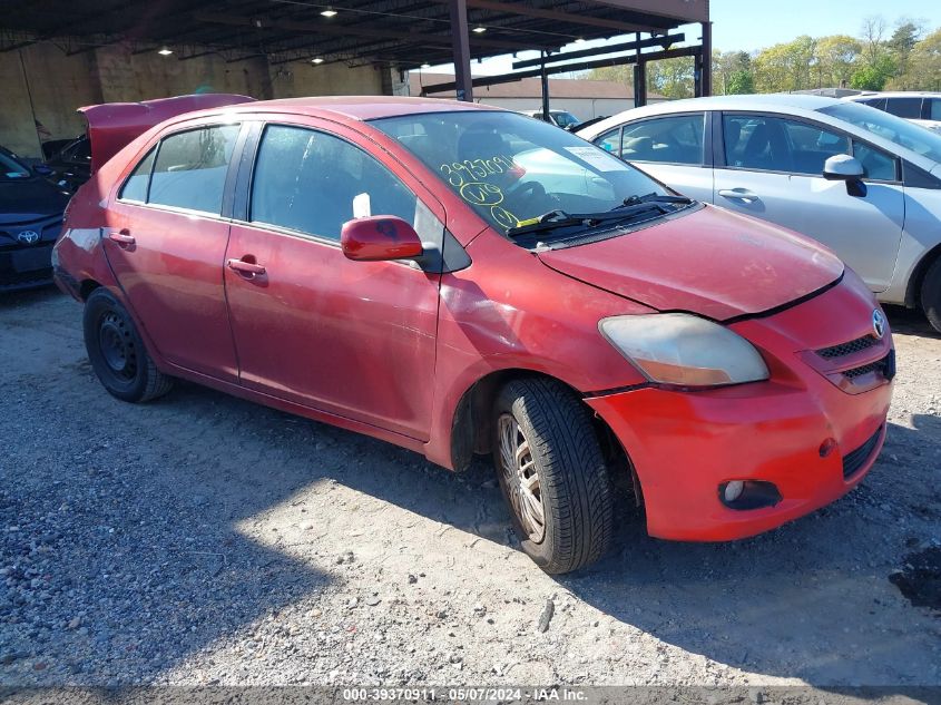 2007 Toyota Yaris VIN: JTDBT923371009405 Lot: 39370911