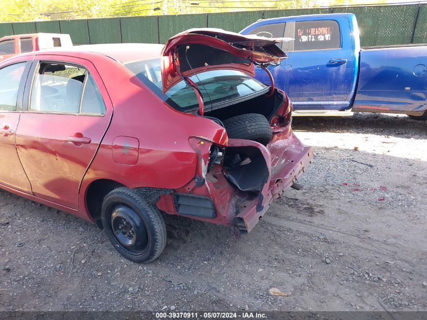 2007 Toyota Yaris VIN: JTDBT923371009405 Lot: 39370911