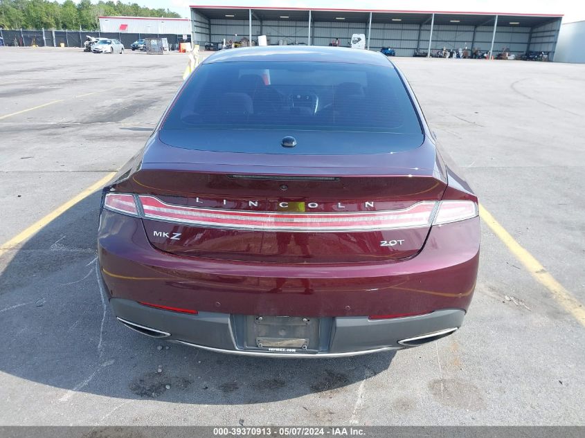 2017 Lincoln Mkz Premiere VIN: 3LN6L5A94HR634267 Lot: 39370913