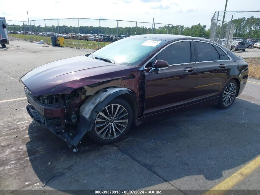 2017 Lincoln Mkz Premiere VIN: 3LN6L5A94HR634267 Lot: 39370913