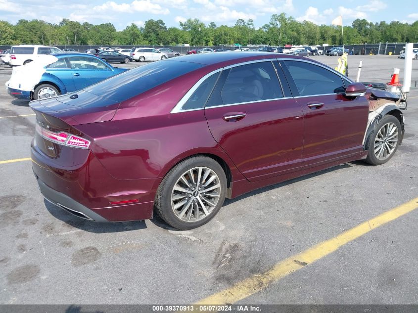 2017 Lincoln Mkz Premiere VIN: 3LN6L5A94HR634267 Lot: 39370913