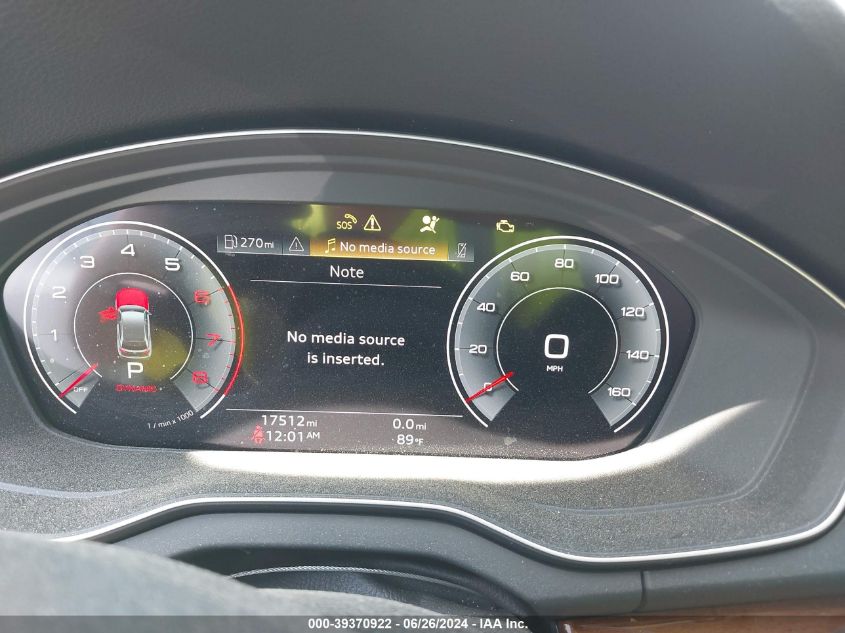 2022 Audi Q5 Premium Plus 40 Tfsi Quattro S Tronic VIN: WA1BBAFY4N2082360 Lot: 39370922