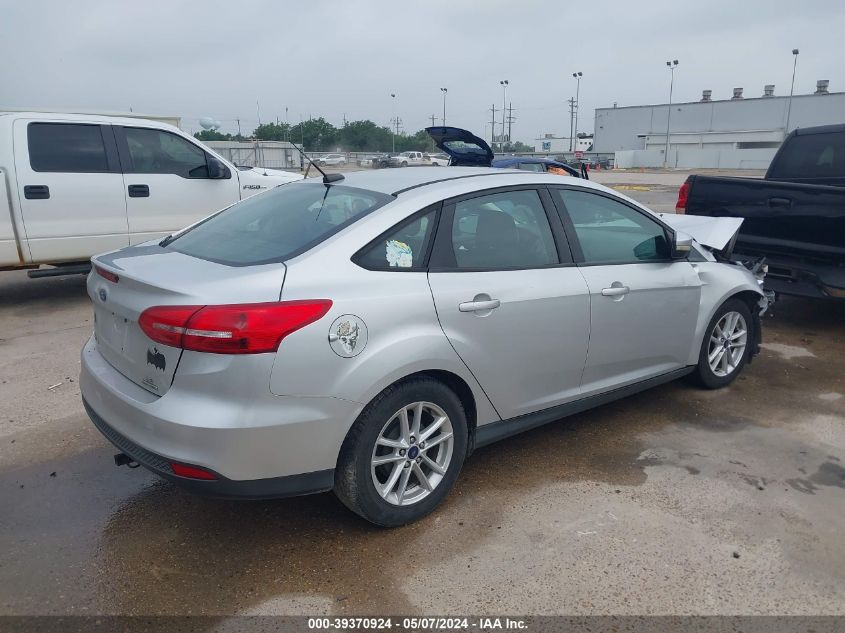 2016 Ford Focus Se VIN: 1FADP3F23GL364385 Lot: 39370924