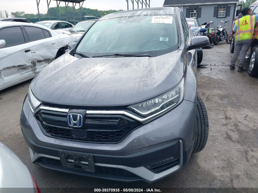 2022 Honda Cr-V Hybrid Ex VIN: 5J6RT6H58NL028047 Lot: 39370935