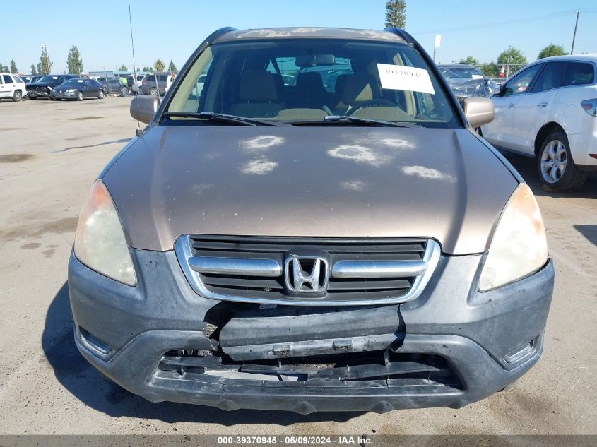 2003 Honda Cr-V Ex VIN: JHLRD788X3C045080 Lot: 39370945