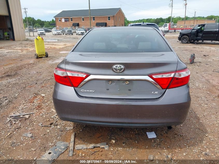 2015 Toyota Camry Le VIN: 4T4BF1FK5FR496311 Lot: 39370961
