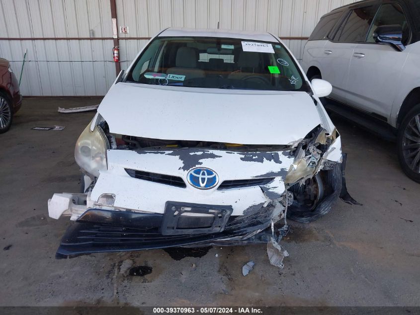 2013 Toyota Prius Two VIN: JTDKN3DUXD1638605 Lot: 39370963