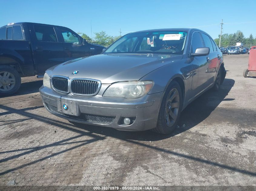 2006 BMW 750Li VIN: WBAHN83526DT63098 Lot: 39370979