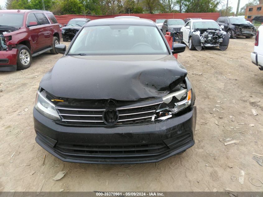 2015 Volkswagen Jetta 2.0L S VIN: 3VW2K7AJ0FM427751 Lot: 39370981