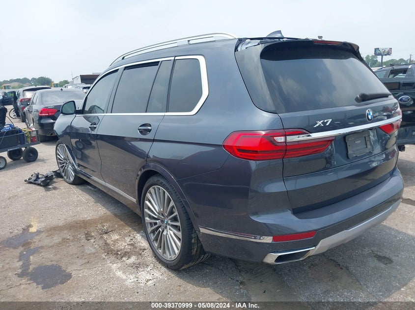 2019 BMW X7 xDrive40I VIN: 5UXCW2C52KLB43694 Lot: 39370999